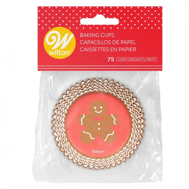 Caissette Cupcake Bonhomme Noël Wilton (x75) 4 Caissette Cupcake Bonhomme Noël Wilton (x75) – Image 2