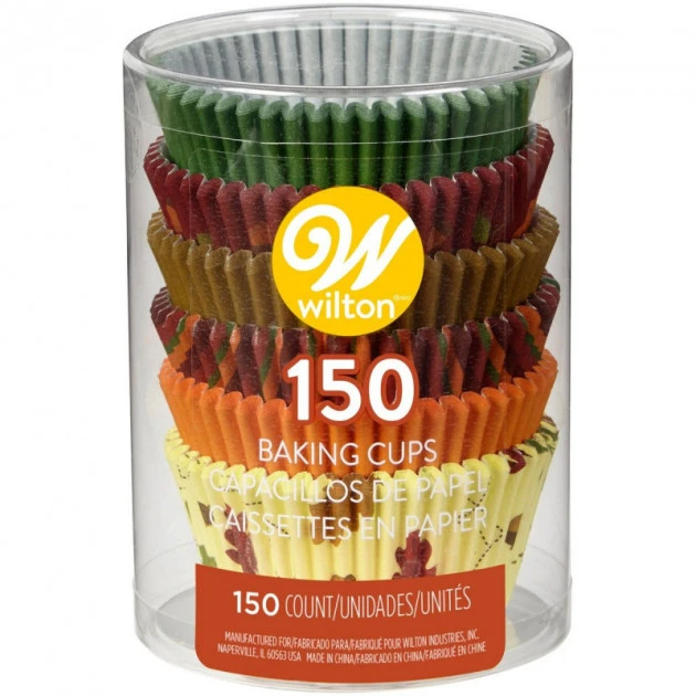 Caissette Cupcake Automne ø5cm (x150) Wilton 4 Caissette Cupcake Automne ø5cm (x150) Wilton – Image 2