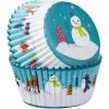 Caissette Cupcake Bonhomme De Neige Et Ses Amis X75 Wilton