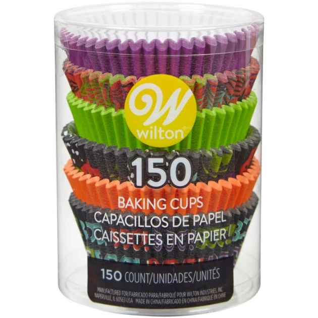 Caissette Cupcake Halloween Assortiment ø5cm (x150) Wilton 4 Caissette Cupcake Halloween Assortiment ø5cm (x150) Wilton – Image 2