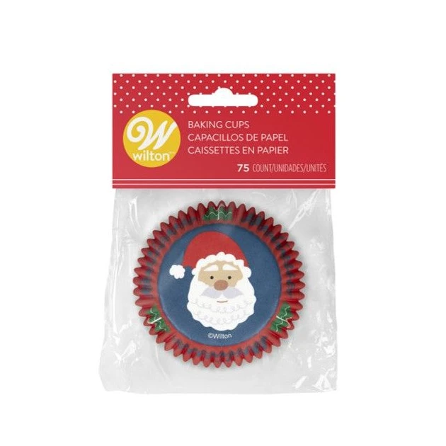 Caissette Cupcake Père Noël Ø 5 Cm (x75) Wilton 3 Caissette Cupcake Père Noël Ø 5 Cm (x75) Wilton