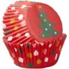 Caissette Cupcake Sapin Et Décorations De Noël X75 Wilton