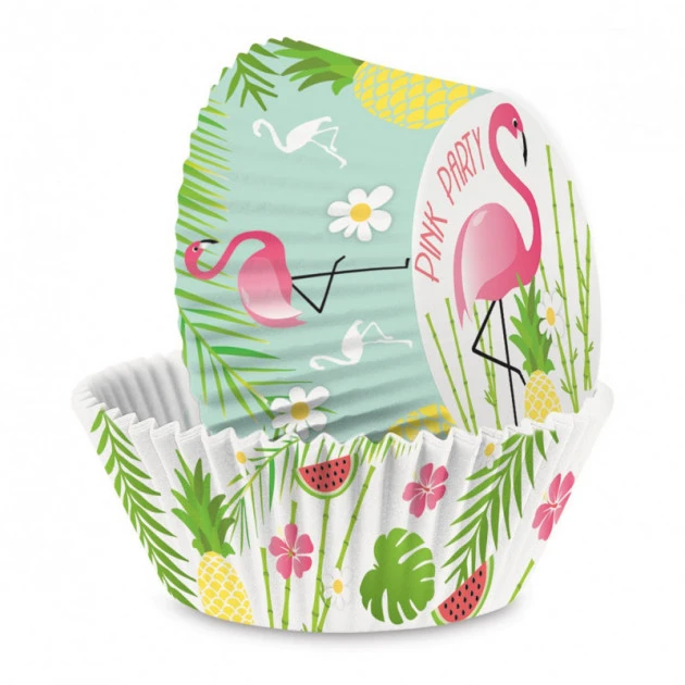 Caissette Cupcakes Flamant Rose (x36) Scrapcooking 3 Caissette Cupcakes Flamant Rose (x36) Scrapcooking