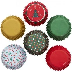 Caissettes Cupcakes Fêtes De Noël 6 Motifs (x150) Wilton -Wilton shop caissettes cupcakes fetes de noel 6 motifs x150 wilton 2