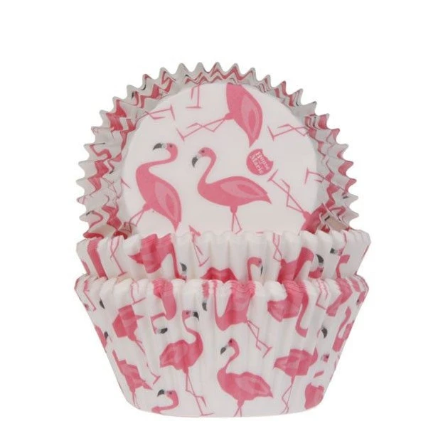 House Of Marie Caissettes Cupcakes Flamants Rose (x50) 3 House Of Marie Caissettes Cupcakes Flamants Rose (x50)