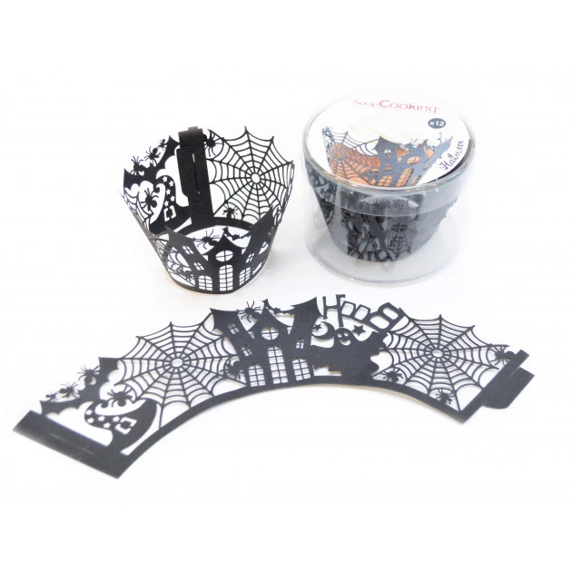 Contour Cupcake Halloween X12 Scrapcooking 4 Contour Cupcake Halloween X12 Scrapcooking – Image 2