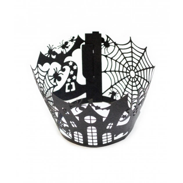 Contour Cupcake Halloween X12 Scrapcooking 3 Contour Cupcake Halloween X12 Scrapcooking