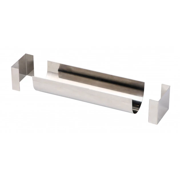 Gouttière à Bûche Inox Démontable 30 X 9 X H 9 Cm Gobel 4 Gouttière à Bûche Inox Démontable 30 X 9 X H 9 Cm Gobel – Image 2