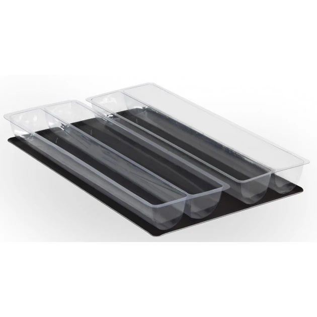 MATFER Moule 2 Bûches 1/2 Ronde Thermoformé (x10) 4 MATFER Moule 2 Bûches 1/2 Ronde Thermoformé (x10) – Image 2