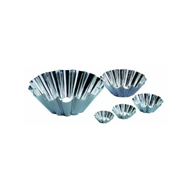 MALLARD FERRIERE Moule Brioche Fer Blanc 14 Côtes Ø 18 Cm X H 7,3 Cm 3 MALLARD FERRIERE Moule Brioche Fer Blanc 14 Côtes Ø 18 Cm X H 7,3 Cm