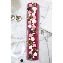 Moule à Bûche De Noël XXL Inox 45 Cm Scrapcooking -Wilton shop moule a buche de noel xxl inox 45 cm scrapcooking 3