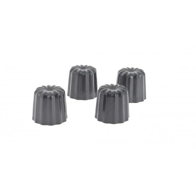 Moule à Cannelés Anti Adhésif Ø 5,5 Cm X H 5,5 Cm (x4) De Buyer 3 Moule à Cannelés Anti Adhésif Ø 5,5 Cm X H 5,5 Cm (x4) De Buyer