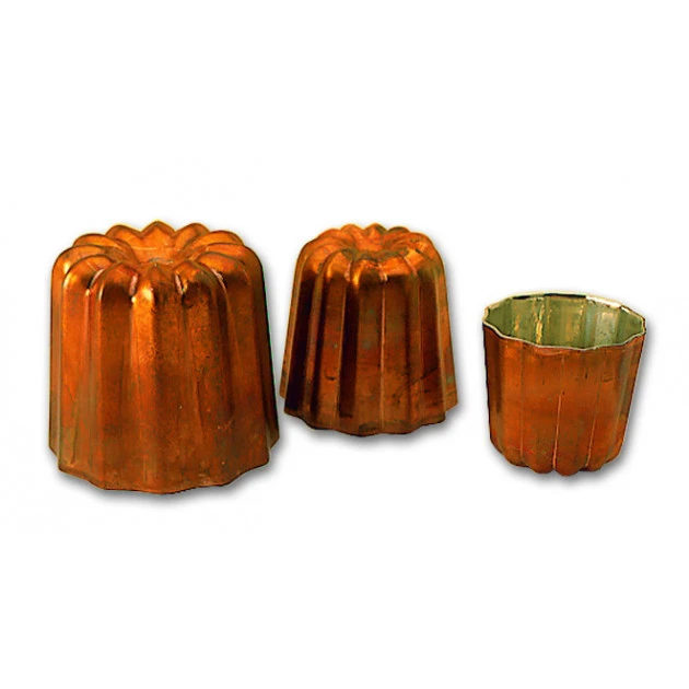 MALLARD FERRIERE Moule à Cannelés En Cuivre étamé 5,5 Cm X H 4,9 Cm Mallard Ferrière 3 MALLARD FERRIERE Moule à Cannelés En Cuivre étamé 5,5 Cm X H 4,9 Cm Mallard Ferrière