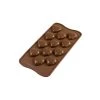 Moule à Chocolat 12 Cœurs Bombés Easy Choc - Silicone Spécial Chocolat -Wilton shop moule a chocolat 12 coeurs bombes easy choc silicone special chocolat