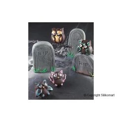 Wilton shop -Wilton shop moule a chocolat 12 hiboux easy choc silicone special chocolat 1