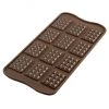 Moule à Chocolat 12 Mini Tablettes Easy Choc - Silicone Spécial Chocolat -Wilton shop moule a chocolat 12 mini tablettes easy choc silicone special chocolat