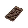 Moule à Chocolat 14 Sujets De Pâques Easy Choc - Silicone Spécial Chocolat -Wilton shop moule a chocolat 14 sujets de paques easy choc silicone special chocolat