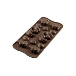 Moule à Chocolat 14 Sujets De Pâques Easy Choc - Silicone Spécial Chocolat