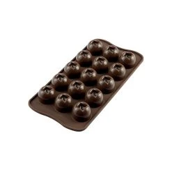 Moule à Chocolat 15 Boules Easy Choc - Silicone Spécial Chocolat
