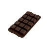 Moule à Chocolat 15 Carrés Easy Choc - Silicone Spécial Chocolat -Wilton shop moule a chocolat 15 carres easy choc silicone special chocolat