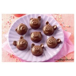 Wilton shop -Wilton shop moule a chocolat 15 cochons easy choc silicone special chocolat 1