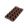 Moule à Chocolat 15 Cônes Easy Choc - Silicone Spécial Chocolat -Wilton shop moule a chocolat 15 cones easy choc silicone special chocolat