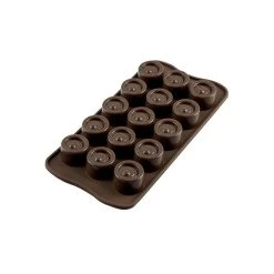 Moule à Chocolat 15 Ronds Easy Choc - Silicone Spécial Chocolat