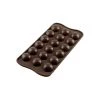 Moule à Chocolat 18 Ballons De Foot Easy Choc - Silicone Spécial Chocolat -Wilton shop moule a chocolat 18 ballons de foot easy choc silicone special chocolat