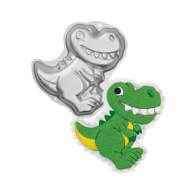 Moule à Gâteau 3D Dinosaure Wilton 3 Moule à Gâteau 3D Dinosaure Wilton