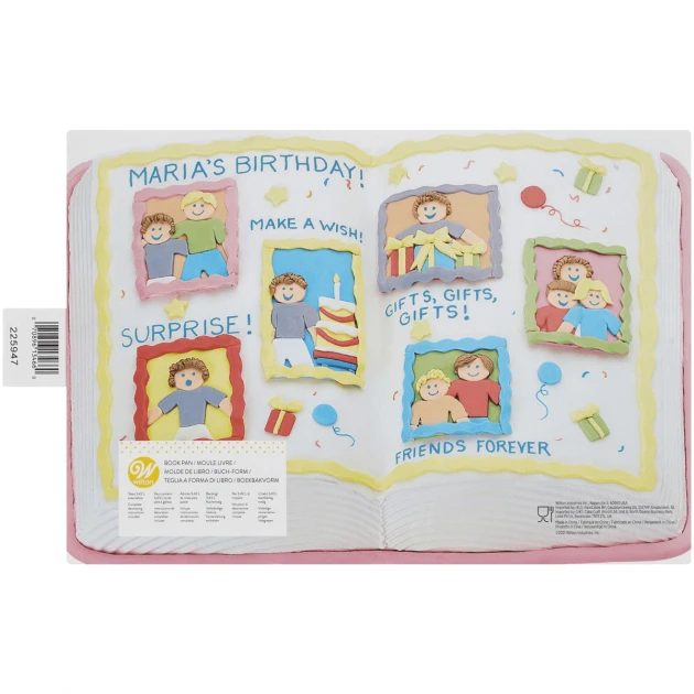 Moule à Gâteau Livre Ouvert Wilton 5 Moule à Gâteau Livre Ouvert Wilton – Image 3