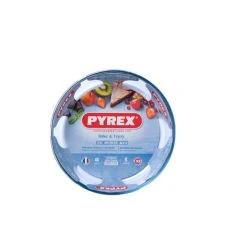 Moule à Manqué En Verre 25 Cm 2,1 L Bake & Enjoy Pyrex -Wilton shop moule a manque en verre 25 cm 21 l bake enjoy pyrex 3