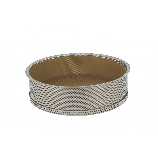 Moule à Manqué Rond Inox Perforé Amovible Ø 24 Cm X H 6,5 Cm De Buyer 3 Moule à Manqué Rond Inox Perforé Amovible Ø 24 Cm X H 6,5 Cm De Buyer