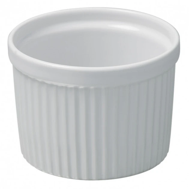 Moule à Soufflé Blanc Ø 9cm French Classique Revol 3 Moule à Soufflé Blanc Ø 9cm French Classique Revol