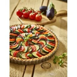 Moule à Tarte Cannelée Inox Perforé Amovible Ø 28 Cm X H 2,5 Cm De Buyer -Wilton shop moule a tarte cannelee inox perfore amovible o 28 cm x h 25 cm de buyer 2