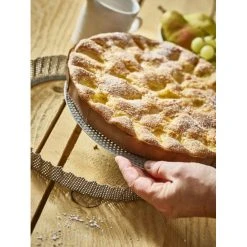 Moule à Tarte Cannelée Inox Perforé Amovible Ø 28 Cm X H 2,5 Cm De Buyer -Wilton shop moule a tarte cannelee inox perfore amovible o 28 cm x h 25 cm de buyer 4