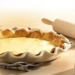 Moule à Tarte En Céramique Ø 33 Cm Argile Emile Henry 7 Moule à Tarte En Céramique Ø 33 Cm Argile Emile Henry -Wilton shop moule a tarte en ceramique o 33 cm argile emile henry 1