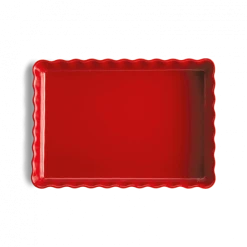 Moule à Tarte Rectangulaire En Céramique 33,5 X 24 Cm Grand Cru Emile Henry -Wilton shop moule a tarte rectangulaire en ceramique 335 x 22 cm grand cru emile henry 2