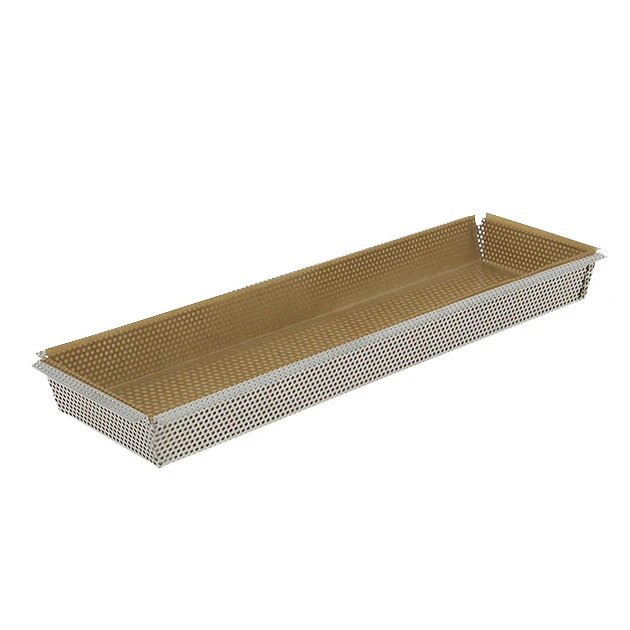 Moule à Tarte Rectangulaire Inox Perforé Amovible 35 X 10 Cm X H 3,5 Cm De Buyer 3 Moule à Tarte Rectangulaire Inox Perforé Amovible 35 X 10 Cm X H 3,5 Cm De Buyer