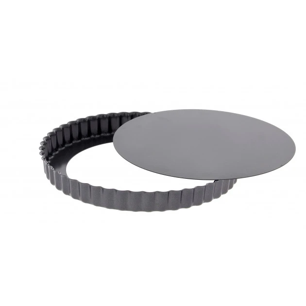 Moule Anti Adhésif Tarte Cannelée Fond Amovible Ø 23 Cm X H 2,8 Cm De Buyer 3 Moule Anti Adhésif Tarte Cannelée Fond Amovible Ø 23 Cm X H 2,8 Cm De Buyer