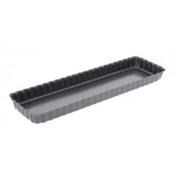 Moule Anti Adhésif Tarte Rectangle Fond Amovible 35,6 X 10,2 Cm X H 2,7 Cm De Buyer -Wilton shop moule anti adhesif tarte rectangle fond amovible 356 x 102 cm x h 27 cm de buyer 2