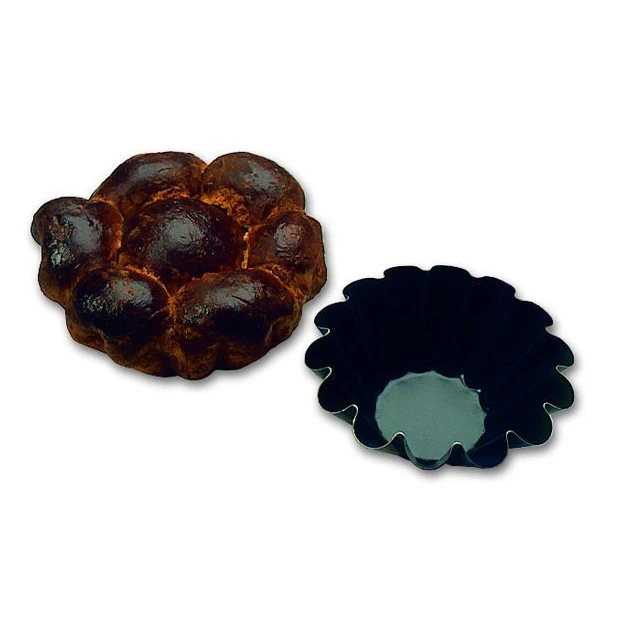 Moule Brioche 14 Côtes 10 Cm X H 4 Cm Anti-adhésif Matfer 3 Moule Brioche 14 Côtes 10 Cm X H 4 Cm Anti-adhésif Matfer
