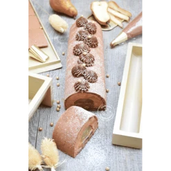 Moule Bûche Silicone 25 Cm Scrapcooking -Wilton shop moule buche silicone 25 cm scrapcooking 3