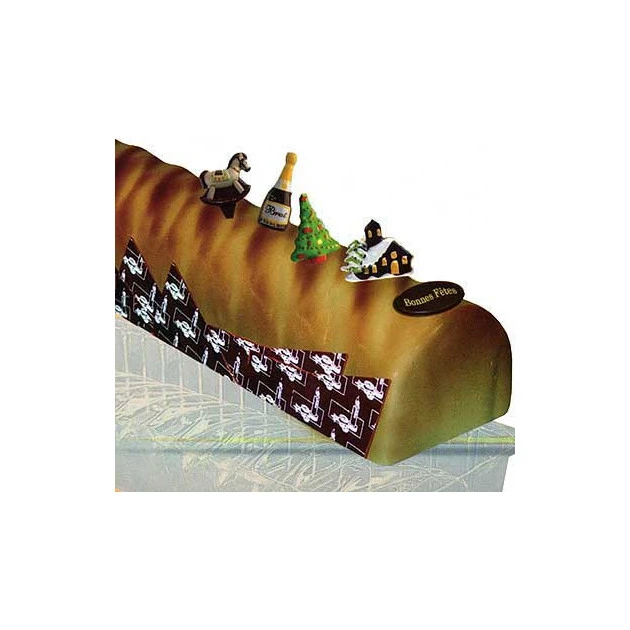 MALLARD FERRIERE Moule Bûches Torsadées (x12) 3 MALLARD FERRIERE Moule Bûches Torsadées (x12)