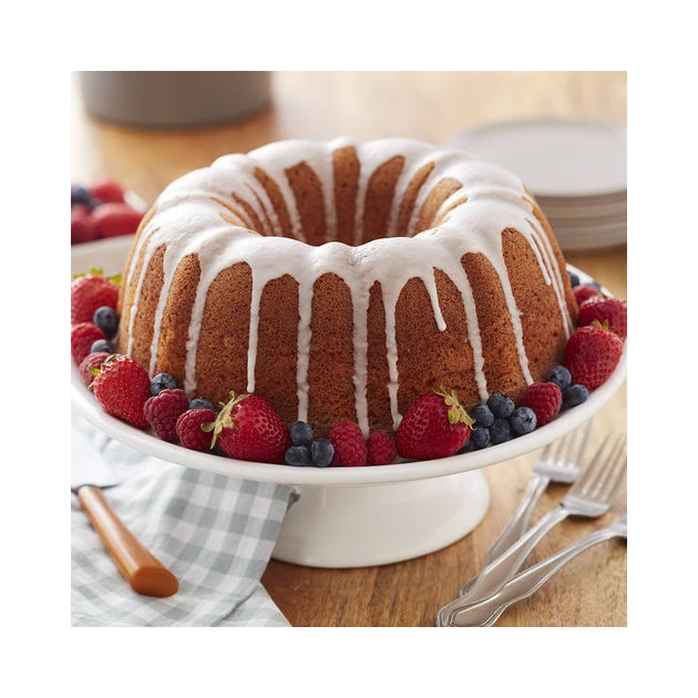 Moule Bundt Cake Anti-Adhésif Ø24 Cm Wilton 5 Moule Bundt Cake Anti-Adhésif Ø24 Cm Wilton – Image 3