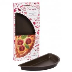 Moule Demi Tarte Bords Lisses 28 Cm Anti Adhésif Gobel