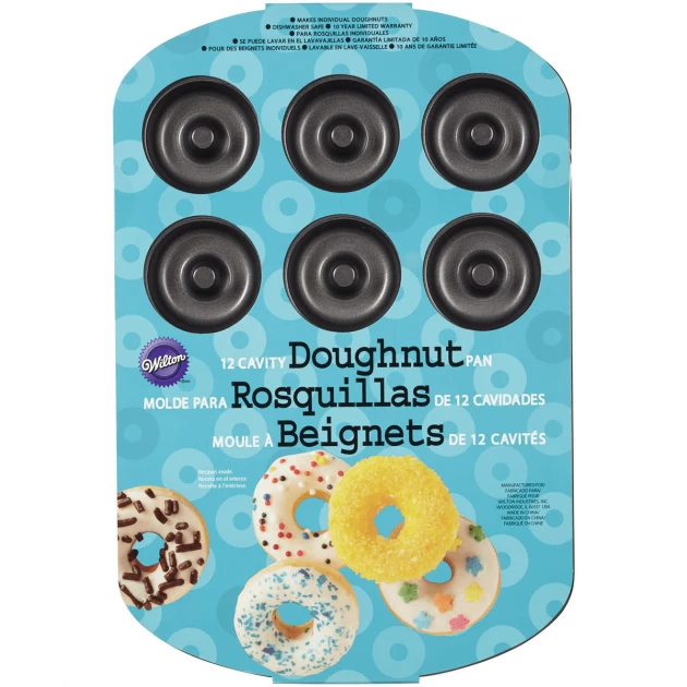 Moule Donuts 12 Empreintes Wilton 3 Moule Donuts 12 Empreintes Wilton