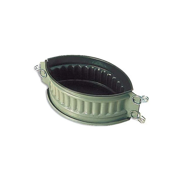 MATFER Moule Ovale à Pâté Fond Exopan 18x11x7.5cm 4 MATFER Moule Ovale à Pâté Fond Exopan 18x11x7.5cm – Image 2