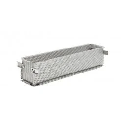 Moule Pâté En Croûte Inox Perforé Pliable 35 X 7 Cm X H 7,5 Cm De Buyer