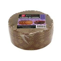 GATODECO Moules De Cuisson Spécial Tartelettes Gatodéco (x4)