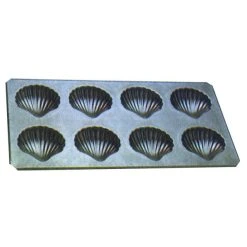 MALLARD FERRIERE Plaque 8 Coques De 6,5 Cm Anti-adhésive